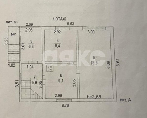 Фото №12: Дача 116 м² + 6.3 сот. - Фосфоритный, мкр. СНТ Рассвет, ул. Солнечная