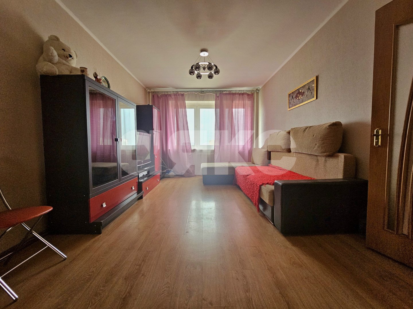 Фото №1: 1-комнатная квартира 40 м² - Воскресенск, мкр. Центральный, ул. Хрипунова, 1