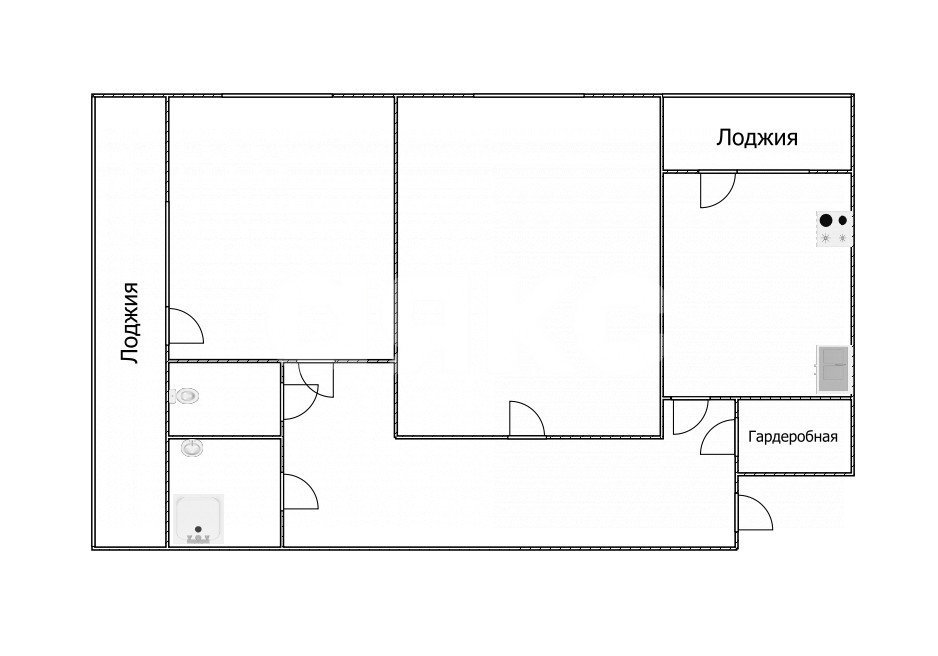 Фото №17: 2-комнатная квартира 53 м² - Воскресенск, мкр. Новлянский, ул. Западная, 1
