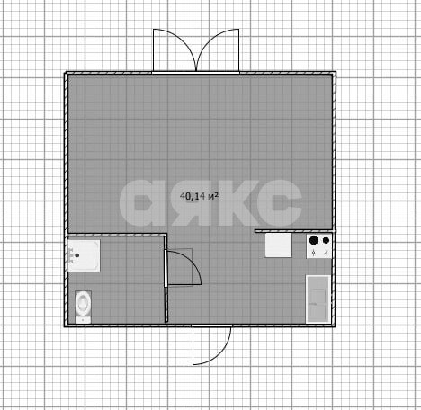 Фото №8: Студия 18 м² - Воскресенск, мкр. Лопатинский, ул. Комсомольская, 17