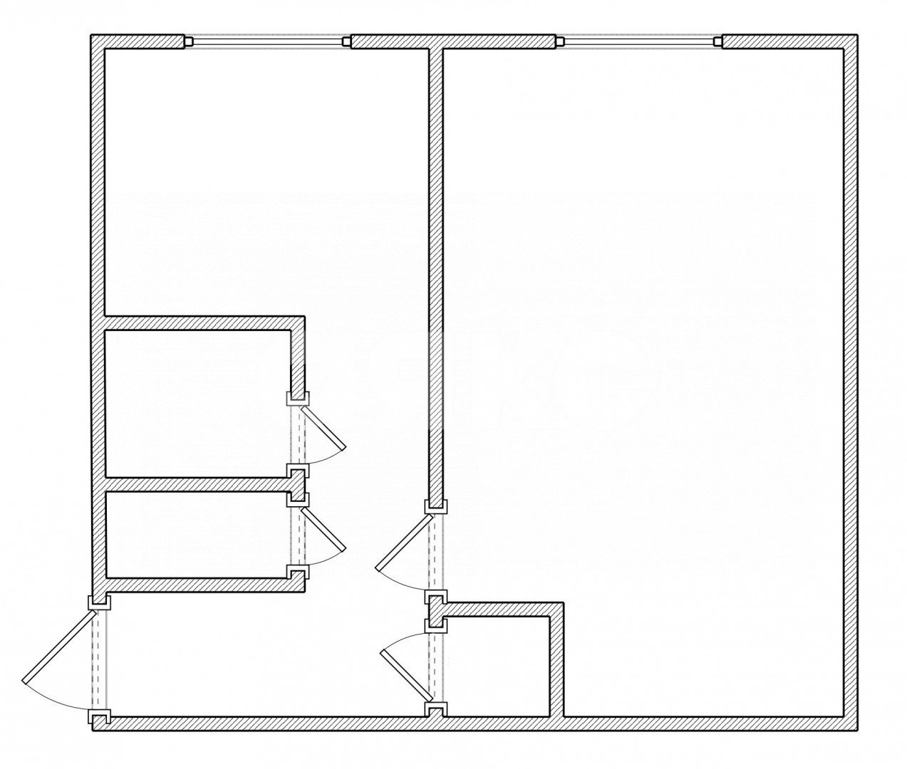 Фото №12: 1-комнатная квартира 31 м² - Воскресенск, мкр. Коммуна, ул. Крылова, 2