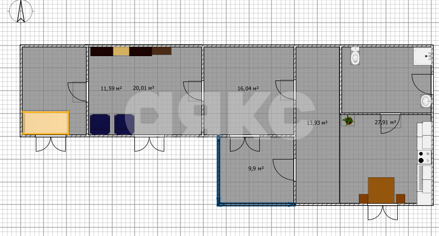 Фото №28: Часть дома 45 м² + 3.5 сот. - Воскресенск, мкр. Центральный, ул. Химиков, 7
