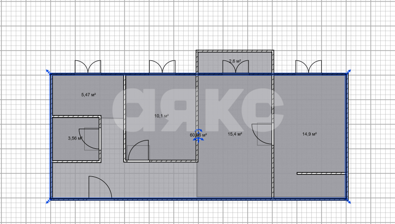 Фото №27: 3-комнатная квартира 55 м² - Воскресенск, мкр. Москворецкий, ул. Калинина, 53