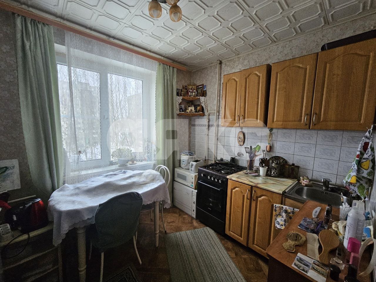 Фото №3: 1-комнатная квартира 34 м² - Воскресенск, мкр. Новлянский, ул. Кагана, 23