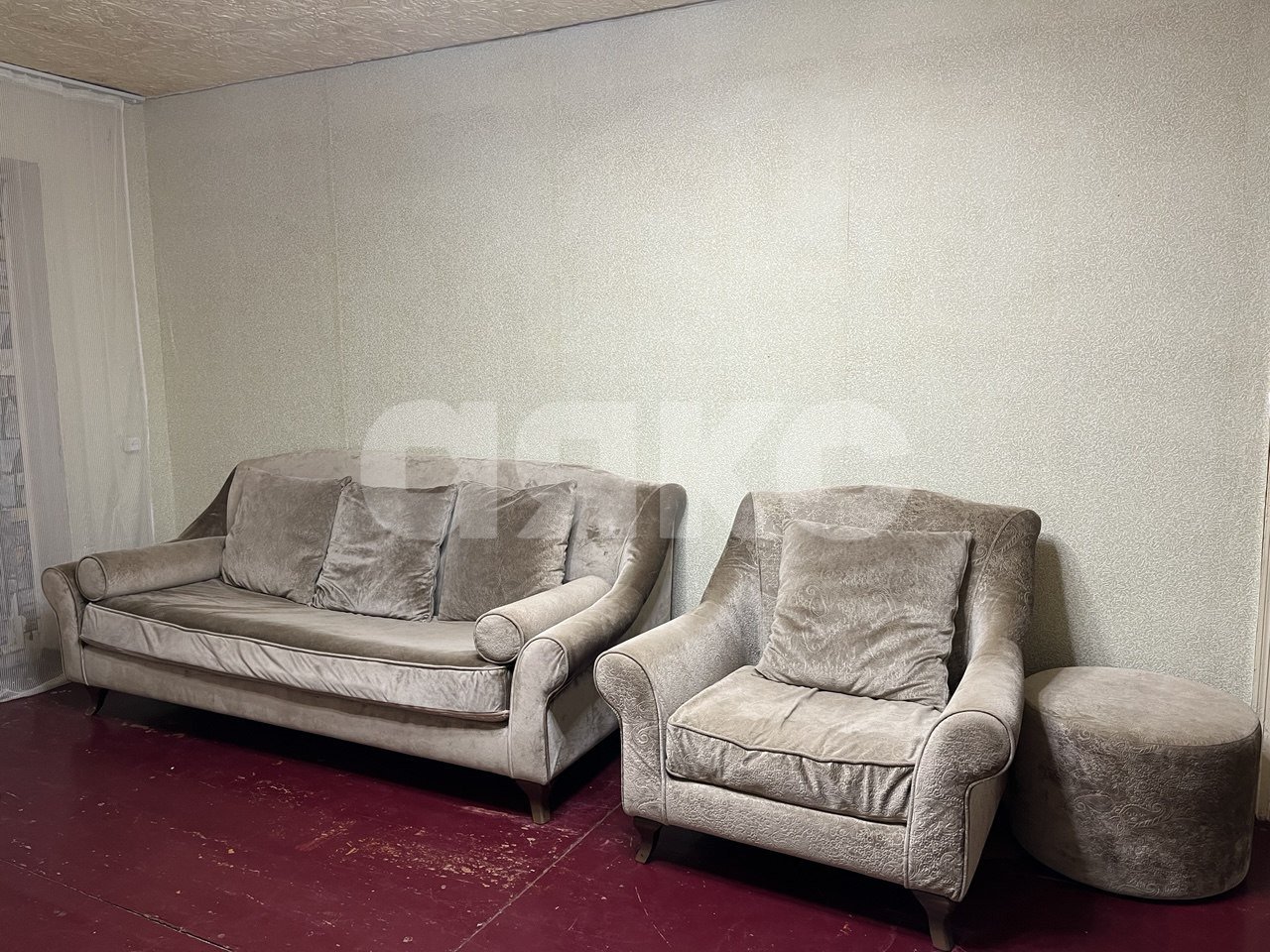 Фото №1: 2-комнатная квартира 43 м² - Белоозёрский, мкр. Красный Холм, ул. 50 лет Октября, 12