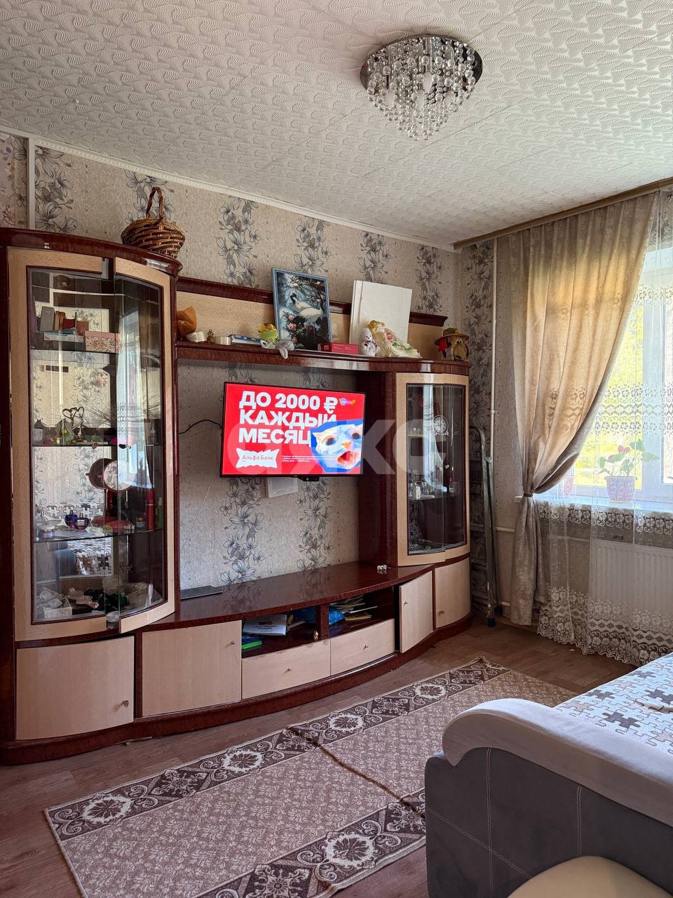 Фото №7: 3-комнатная квартира 39 м² - Белоозёрский, мкр. Белое озеро, ул. Лесная, 59