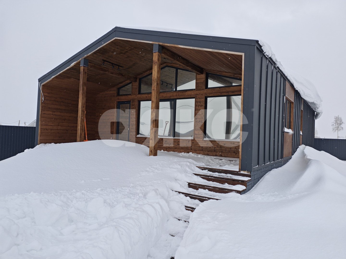 Фото №1: Дом 107 м² + 8 сот. - ДП Рыболово-2, мкр. территория Круглое, 388