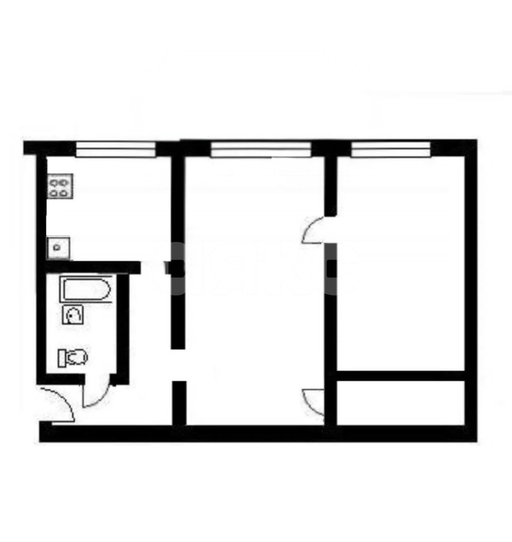 Фото №20: 2-комнатная квартира 43 м² - Ратчино, ул. Некрасова, 1