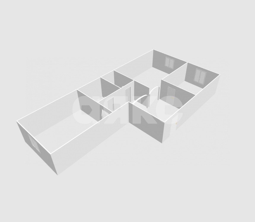 Фото №5: 2-комнатная квартира 54 м² - Воскресенск, мкр. Колыберево, ул. Московская, 19